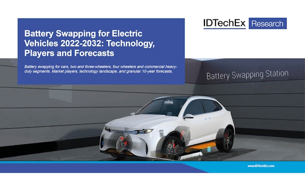 Cambio de baterías para vehículos eléctricos 2022-2032