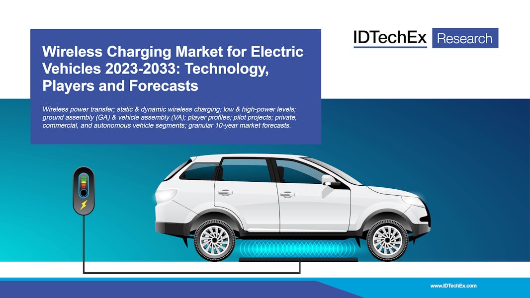 Mercado de carga inalámbrica para vehículos eléctricos 2023-2033: tecnología, actores y pronósticos