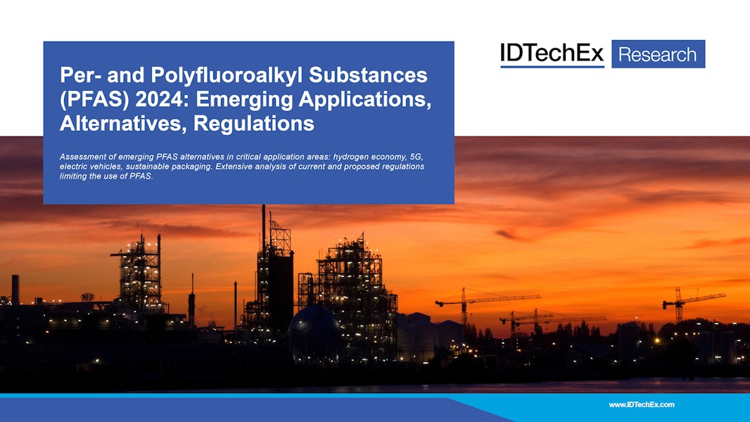 Substances perfluoroalkyliques et polyfluoroalkyliques (PFAS) 2024 : applications émergentes, solutions de remplacement, réglementations