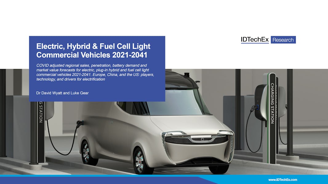 Vehículos comerciales ligeros eléctricos, híbridos y de pila de combustible 2021-2041
