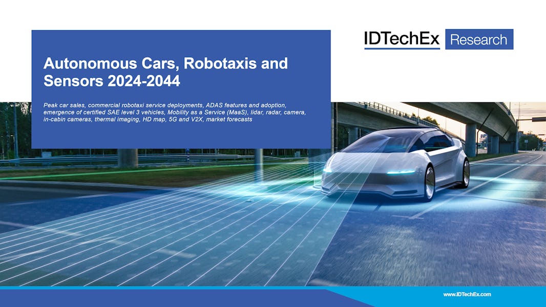 Auto autonome, robotassi e sensori 2024-2044