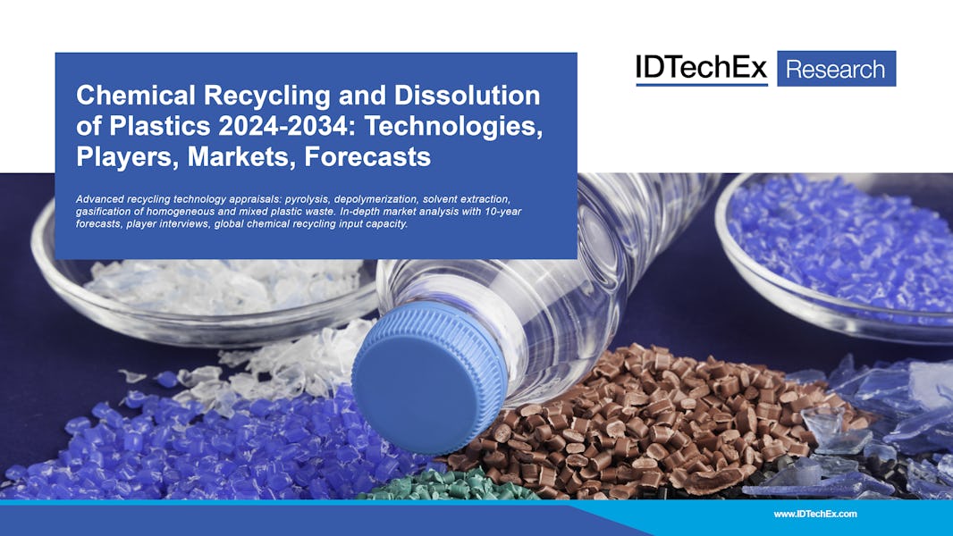 Riciclaggio chimico e dissoluzione della plastica 2024-2034: tecnologie, attori, mercati, previsioni