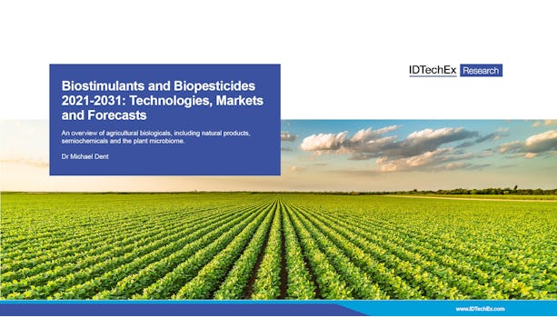 Bioestimulantes y biopesticidas 2021-2031: Tecnologías, mercados y previsiones