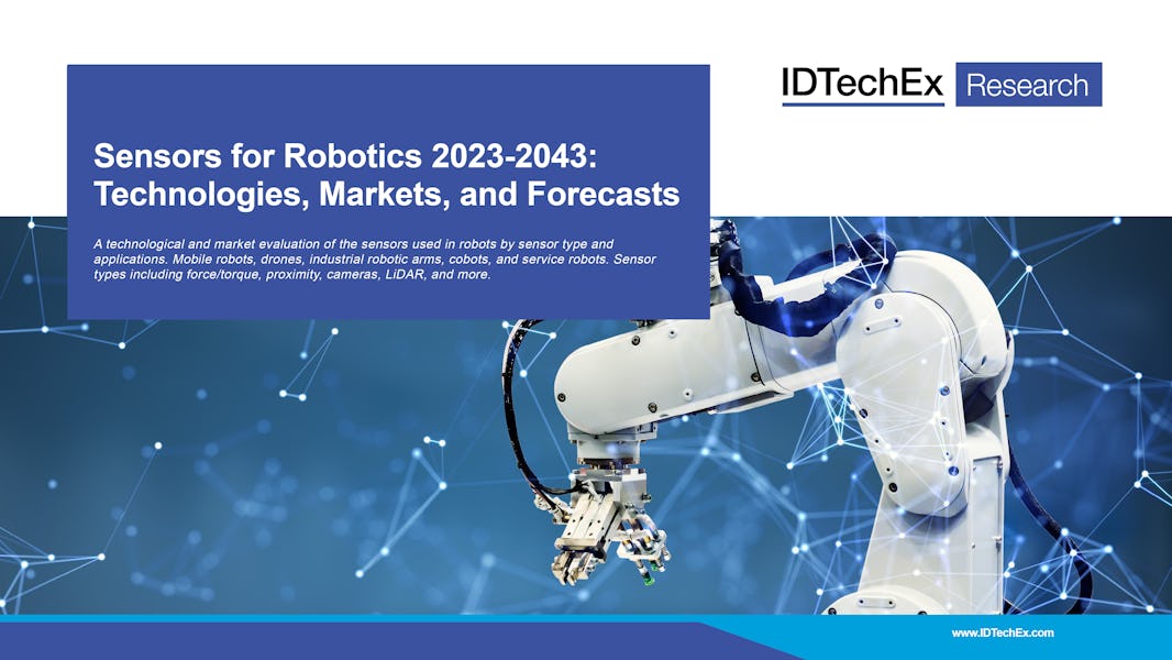 Capteurs pour la robotique 2023-2043 : technologies, marchés et prévisions