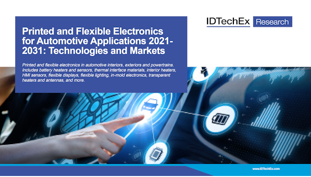 Elettronica stampata e flessibile per applicazioni automobilistiche 2021-2031: Tecnologie e mercati
