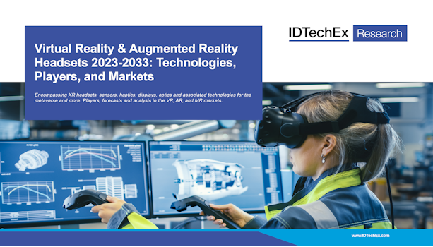 Realtà virtuale, aumentata e mista 2023-2033: tecnologie, attori e mercati