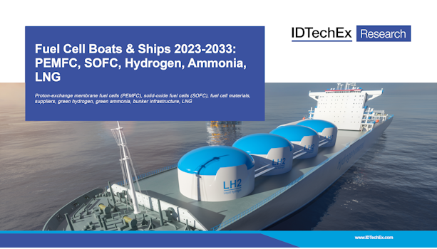 Barcos y barcos de pila de combustible 2023-2033: PEMFC, SOFC, hidrógeno, amoníaco, GNL