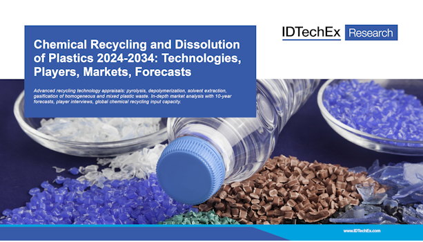 Reciclaje químico y disolución de plásticos 2024-2034: tecnologías, actores, mercados, previsiones