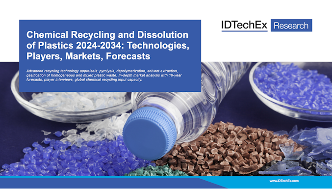 2024年-2034年塑料的化学回收和溶解：技术、参与者、市场和预测