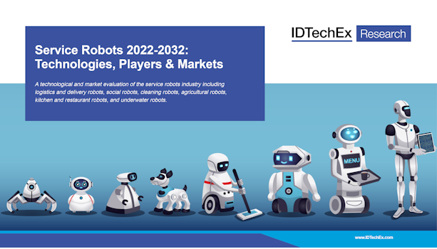 Service Robots 2022-2032: Tecnologie, attori e mercati