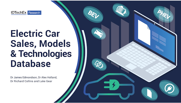 Database vendite, modelli e tecnologie di auto elettriche