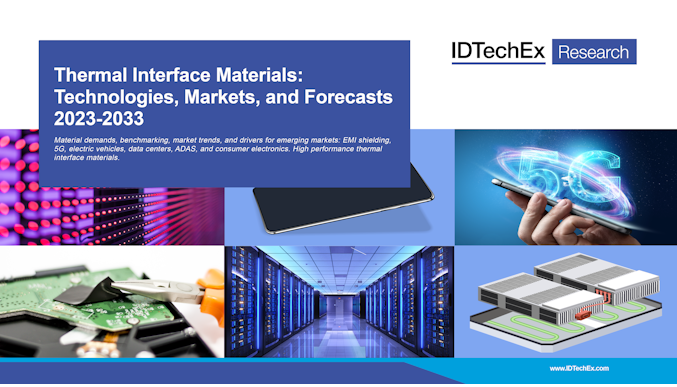 Materiali di interfaccia termica: tecnologie, mercati e previsioni 2023-2033